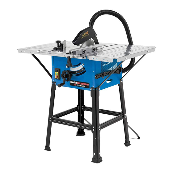 Clarke CTS16 Operating & Maintenance Instructions