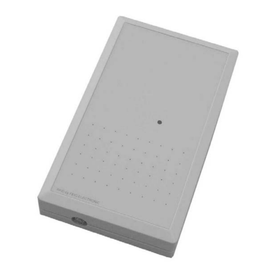 Feig Electronic OBID i-scan ID ISC.MR101-USB Installation Manual