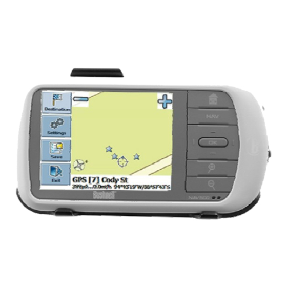 Bushnell NAV500 Navigation Manual
