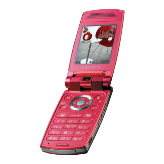 NTT docomo SIMPURE L1 Manual