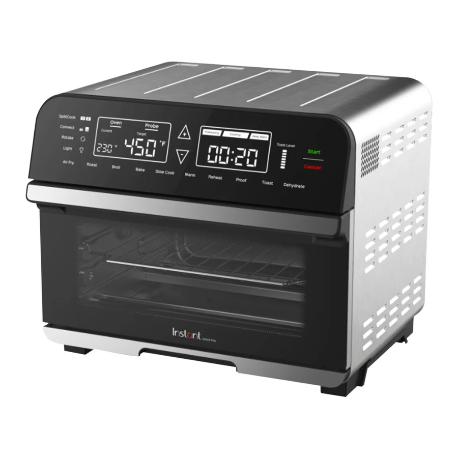 Instant Pot Omni Pro - Toaster Oven and Air Fryer 18 Litre Manual ...