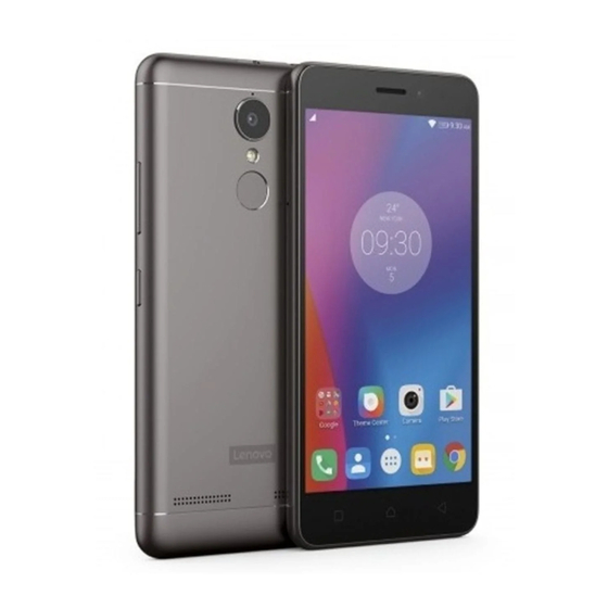 Lenovo K6 NOTE User Manual