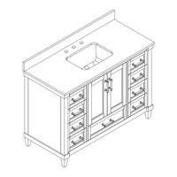 LF allen + roth TJ-0208V4822WH Assembly Instructions Manual