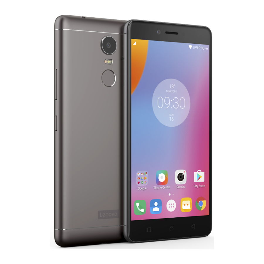 Lenovo K6 NOTE K53a48 Manual
