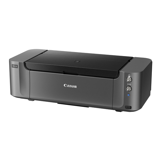 Canon PIXMA PRO-10 series Getting Started