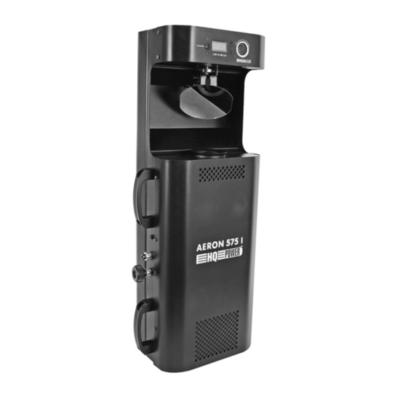 HQ Power AERON 575 I User Manual