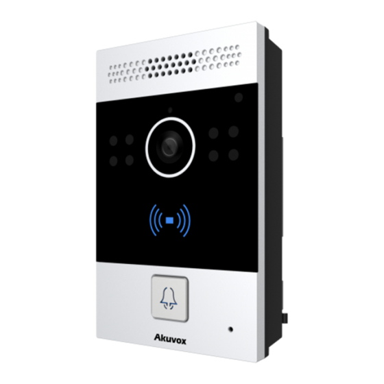 Akuvox R20A Admin Manual