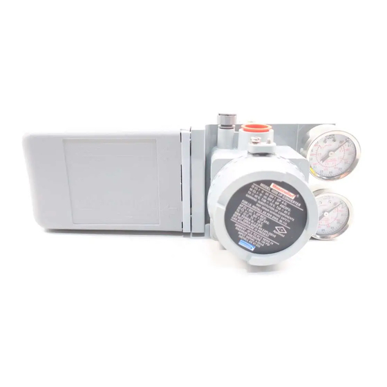User Manuals: Dresser Masoneilan 4700P Valve Positioner