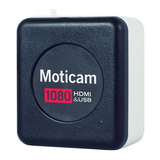 Moticam 1080 Quick Start Manual