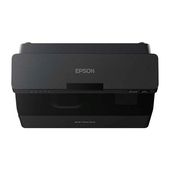 Epson EB-755F Manuals