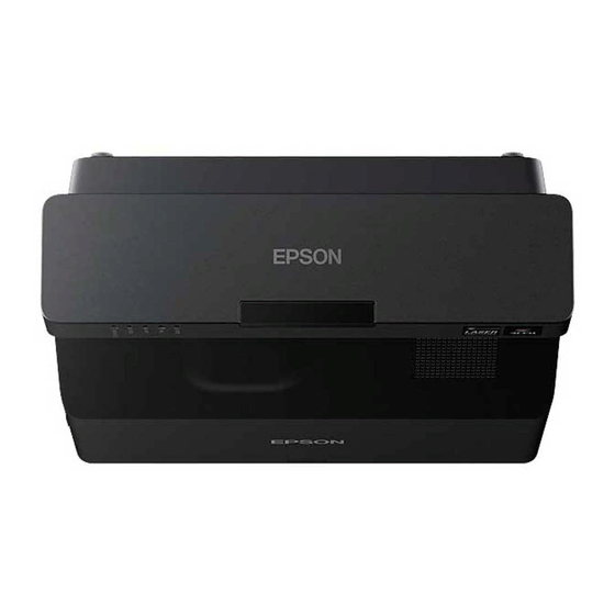 Epson EB-755F Installation Manual