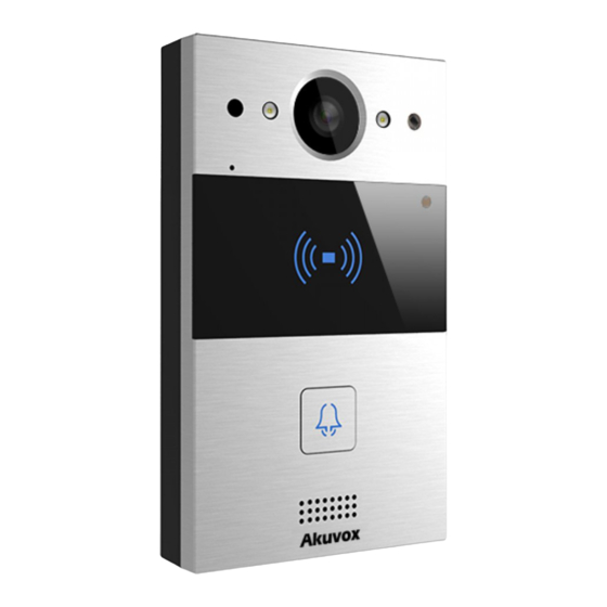 Akuvox R20A Admin Manual