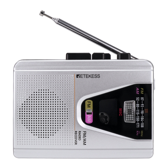 Retekess TR620 Instruction Manual