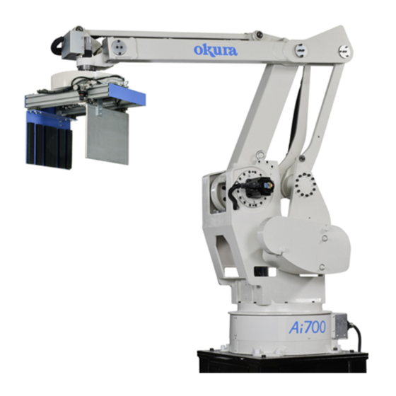 Okura Robot Palletizer A Series Manuals