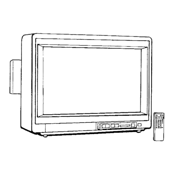 Sony TRINITRON KV2092R Operating Instructions Manual