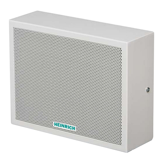 HEINRICH SMM6/T User Manual