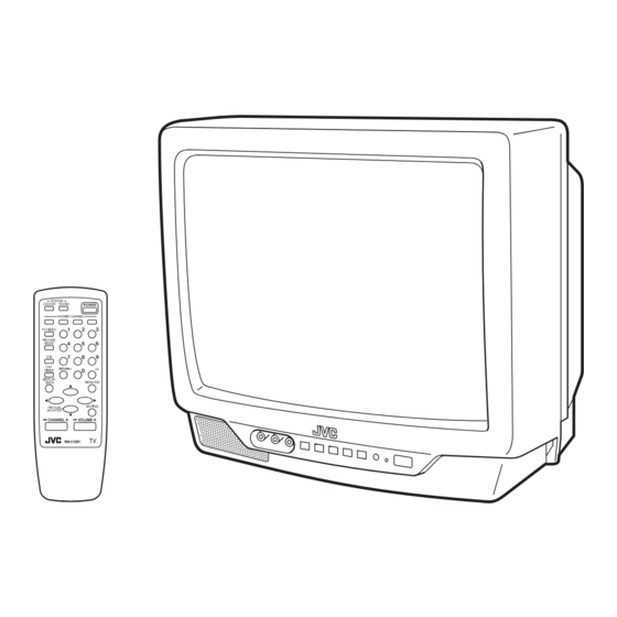 JVC AV-14A14/A Manuals