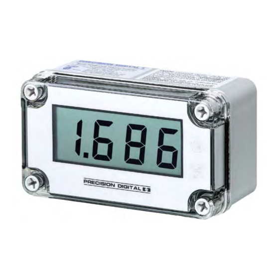 PRECISION DIGITAL PD686 Manual