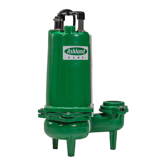 User Manuals: Ashland SWH50 Sewage Pump