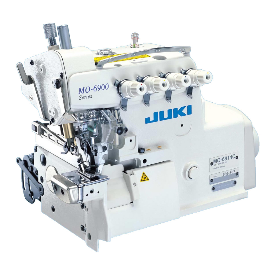 JUKI MO-6900C Series Instruction Manual