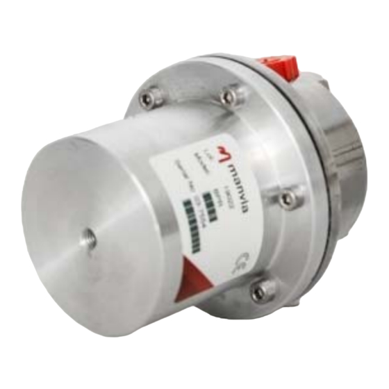 manvia BPR Installation, Operation & Maintenance Manual