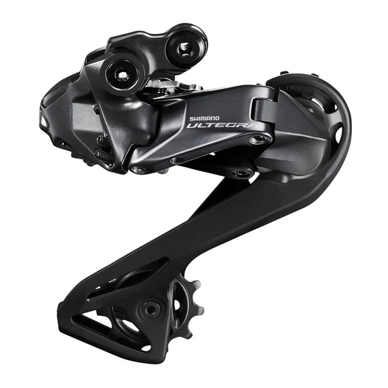 Shimano RD-R8150 User Manual