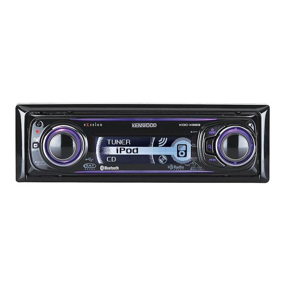 Kenwood KDC-MP642U Instruction Manual