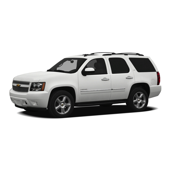 Chevrolet 2010 Tahoe Owner's Manual