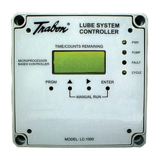 Trabon Lube System Manual