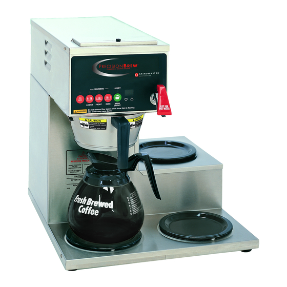 GRINDMASTER AT2W/AT2WE INSTALLATION, OPERATING AND SERVICE MANUAL Pdf