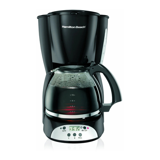 HAMILTON BEACH 49444 USE & CARE MANUAL Pdf Download ManualsLib