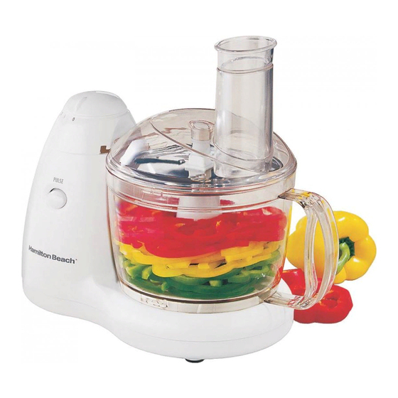 HAMILTON BEACH 840075900 USE & CARE MANUAL Pdf Download ManualsLib