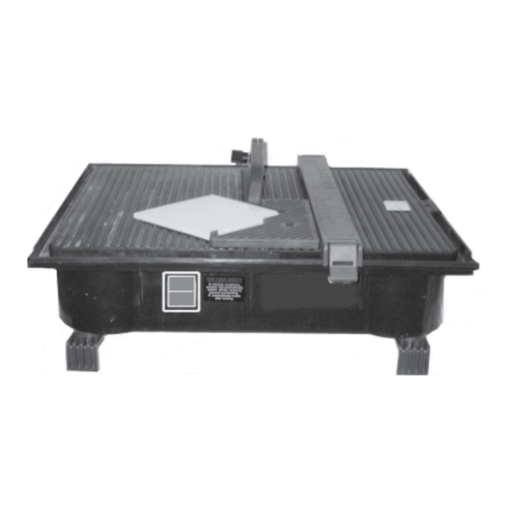 Chicago electric tile saw deals water tray