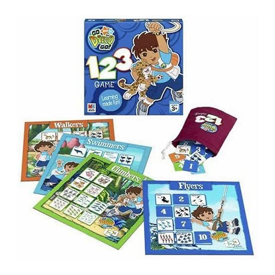 HASBRO GO DIEGO GO 123 GAME INSTRUCTION MANUAL Pdf Download