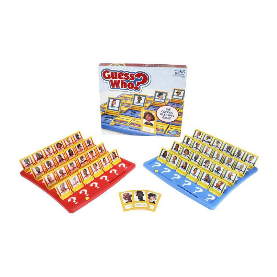 HASBRO GUESS WHO INSTRUCTIONS Pdf Download ManualsLib