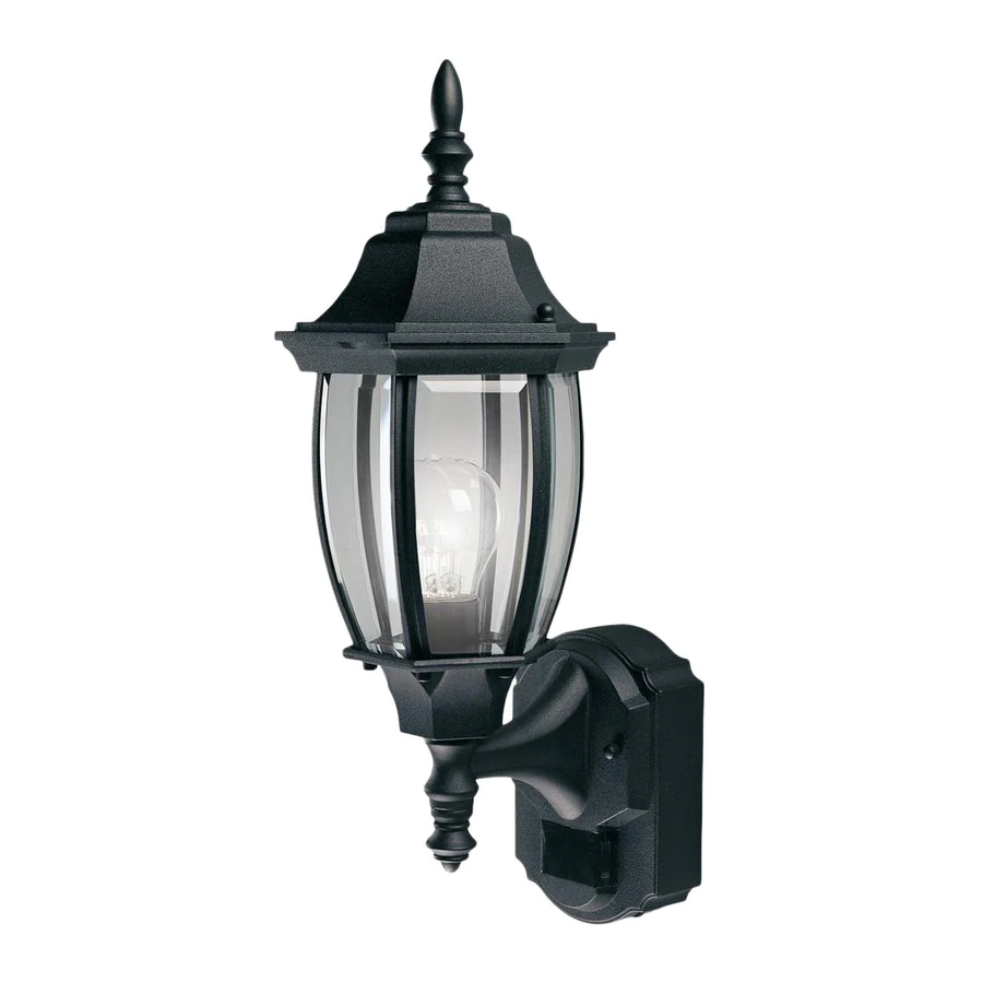 THE HAMPTON BAY MOTION SENSING DIECAST LANTERN HB4190 SERIES OWNER'S