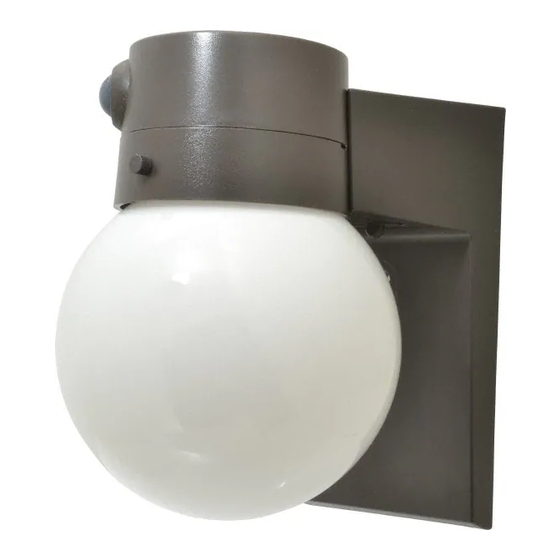 HEATH ZENITH MOTION SENSOR ENTRYWAY LIGHT SL5610/15 OWNER'S MANUAL Pdf