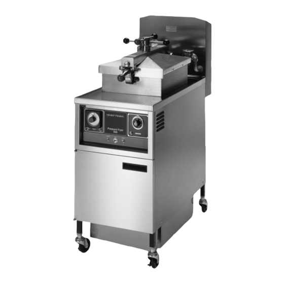 HENNY PENNY PRESSURE FRYERS 500 OPERATOR
