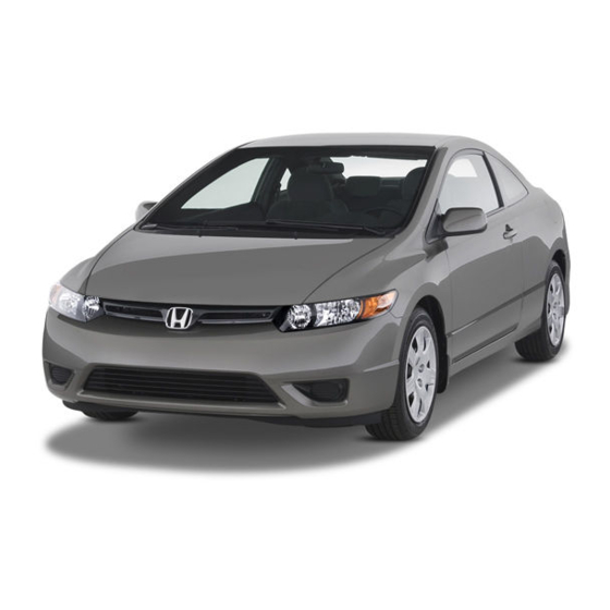 Honda Civic 2006-2007 Owner's Manual