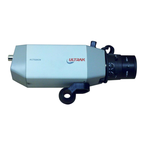 Ultrak KC552BCN CCTV Camera w/ 3.5-33mm Lens CCD Color Surveillance Cam 
