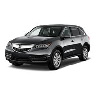 Acura MDX 2014 Manual