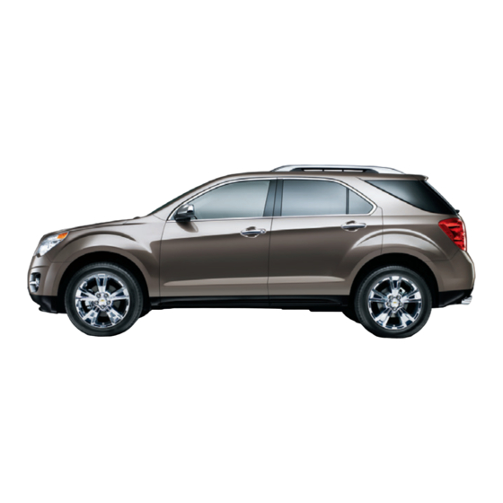 CHEVROLET EQUINOX 2013 GETTING TO KNOW MANUAL Pdf Download ManualsLib