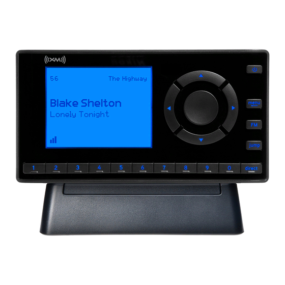 SIRIUS SATELLITE RADIO DOCK & PLAY VEHICLE KIT QUICK START MANUAL Pdf