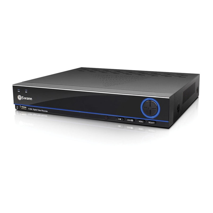 Swann 4400 series hd hot sale dvr