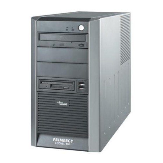 FUJITSU PRIMERGY ECONEL 100 S2 SYSTEM CONFIGURATION AND ORDER