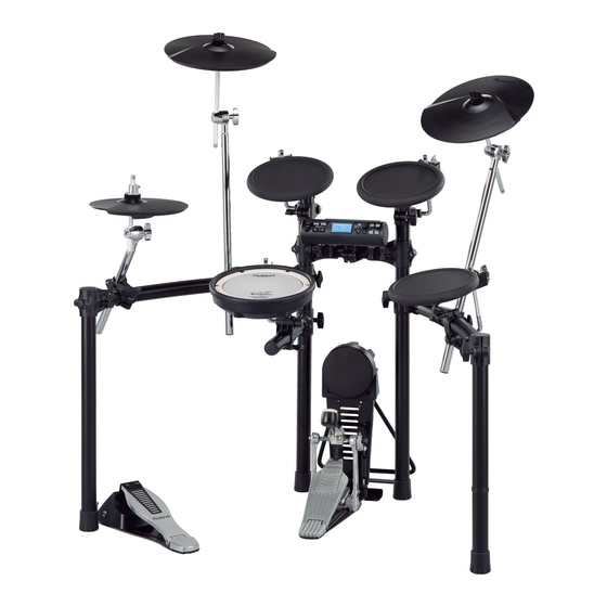 ROLAND V-DRUMS V-COMPACT TD-4S SPECIFICATIONS Pdf Download | ManualsLib