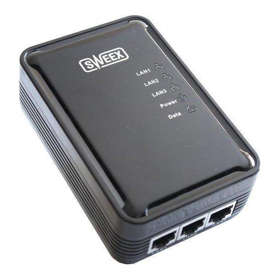 SWEEX LC206 Quick Installation Manual