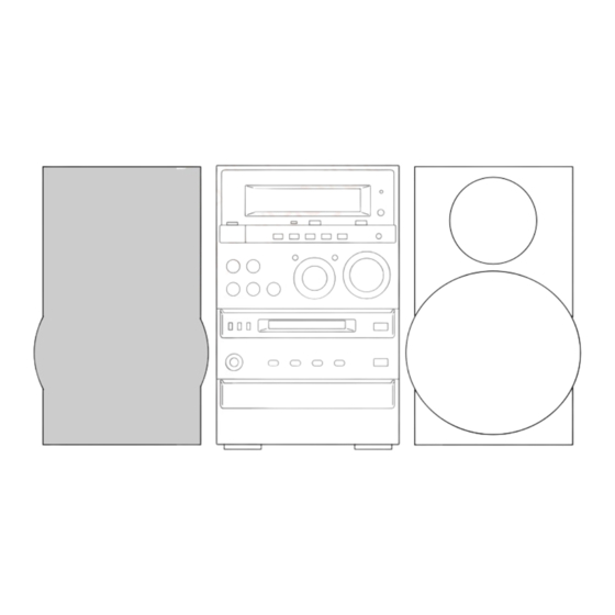 Aiwa XR-MD100 Service Manual