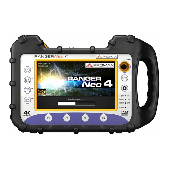Promax RANGERNeo 4 Quick Reference Manual
