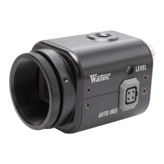 Watec WAT-910HX/RC Operating Manual